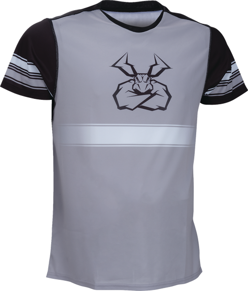 MOOSE RACING Mountain Bike Jersey - Black/Gray - Large 5020-0259