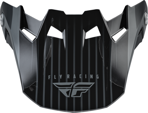 FLY RACING Formula Carbon Prime Visor - Grey/Carbon (Part No: 73-47101M)