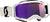 SCOTT Prospect Snowcross Goggle - Part Number 272846-1035316 - White/Black with Purple Chrome Lens