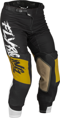 FLY RACING Evolution Dst L.E. Brazen Pants in White/Gold/Black - Size 32