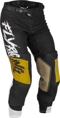 FLY RACING Evolution Dst L.E. Brazen Pants in White/Gold/Black - Size 32