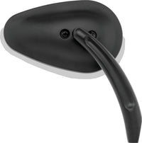 Bikers Choice 65-Up Black Tapered Mirrors Universal Custom Pair