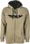 Fly Corporate Zip Up Hoodie Tan/Black Md