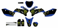 D-COR 20-50-130 Cmplt Kit Monster Energy Slash White Background