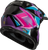 GMAX MX-96 Splinter Helmet Black/Purple/Blue XS - D29611433