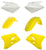 ACERBIS Plastic Kit Yellow - Part Number 2041150206