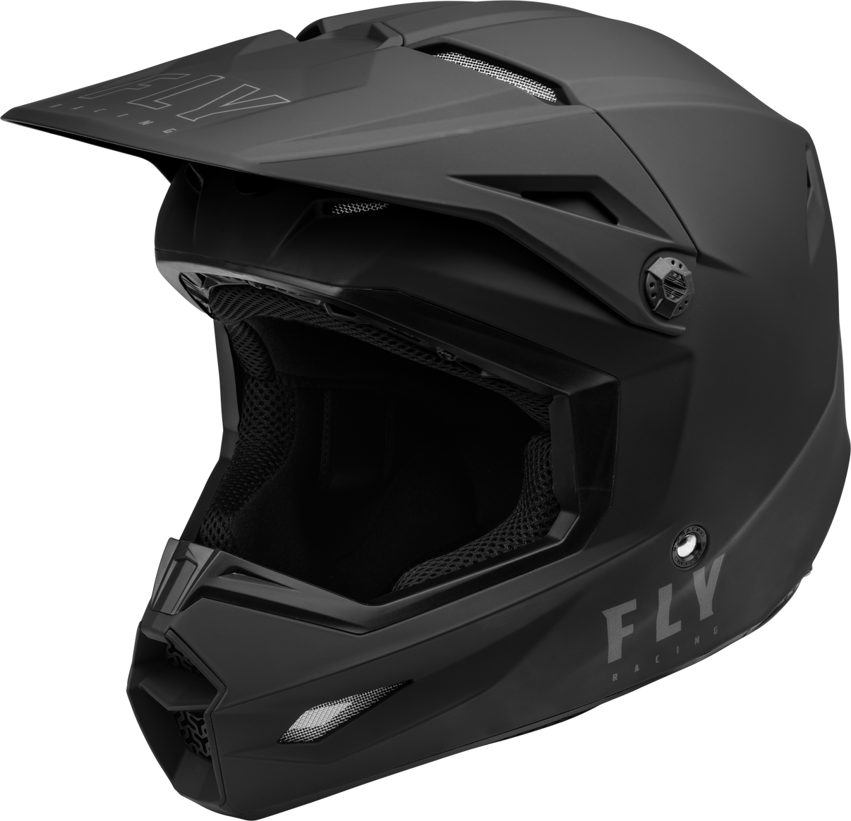 Youth Kinetic Lite Helmet Solid Matte Black Ym