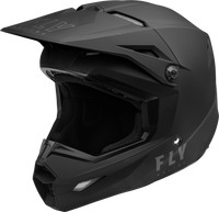 Youth Kinetic Lite Helmet Solid Matte Black Ym