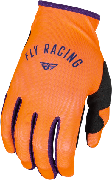 Girl's Lite Gloves Neon Coral/Deep Purple Yl