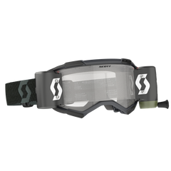 SCOTT Fury Goggle WFS Black Clear Works Lens - Part Number 278596-0001113