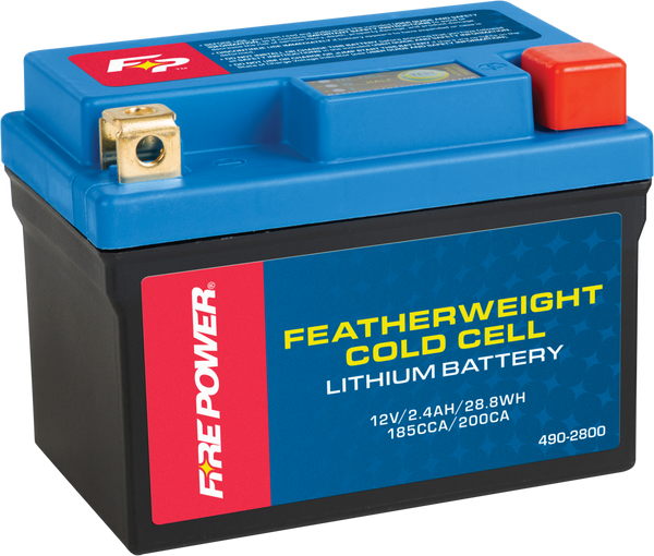 FIRE POWER HJTZ5S-FPP-B-C Cold Weather Lithium Battery with 185 CCA