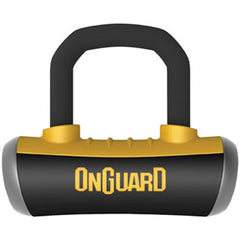 ONGUARD Boxer 8048 Disc Lock with Disc Reminder - Black/Yellow