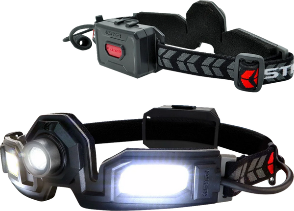 RISK RACING FLEXIT Pro 3.0 Headlamp - 300 Lumens LED Multi-Functional Lighting - Part 14204