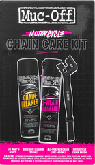 MUC-OFF USA Motorcycle Chain Care Kit 21070 - Ultimate Chain Maintenance