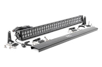 Rough Country | 30 Inch Black Series LED Light Bar | Dual Row | 70930BL