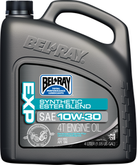 BEL-RAY EXP Synthetic Ester Blend 4T Engine Oil 10W-30 4L - Part Number 300894150185