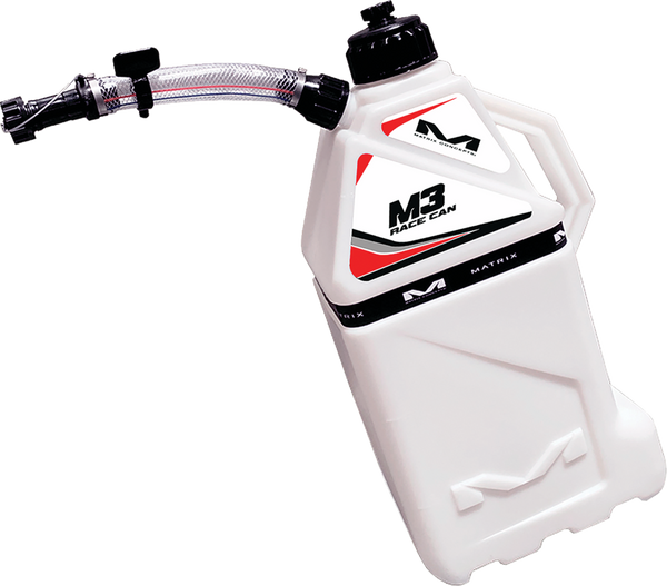 MATRIX CONCEPTS,LLC M3 Utility Can - 4 Gallon - White/Black M3-101