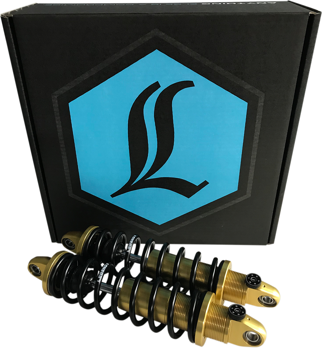 Legend Suspension REVO-A Shocks - 12-Inch Gold Coil Springs - Standard by Legend Suspension Part 1310-1740