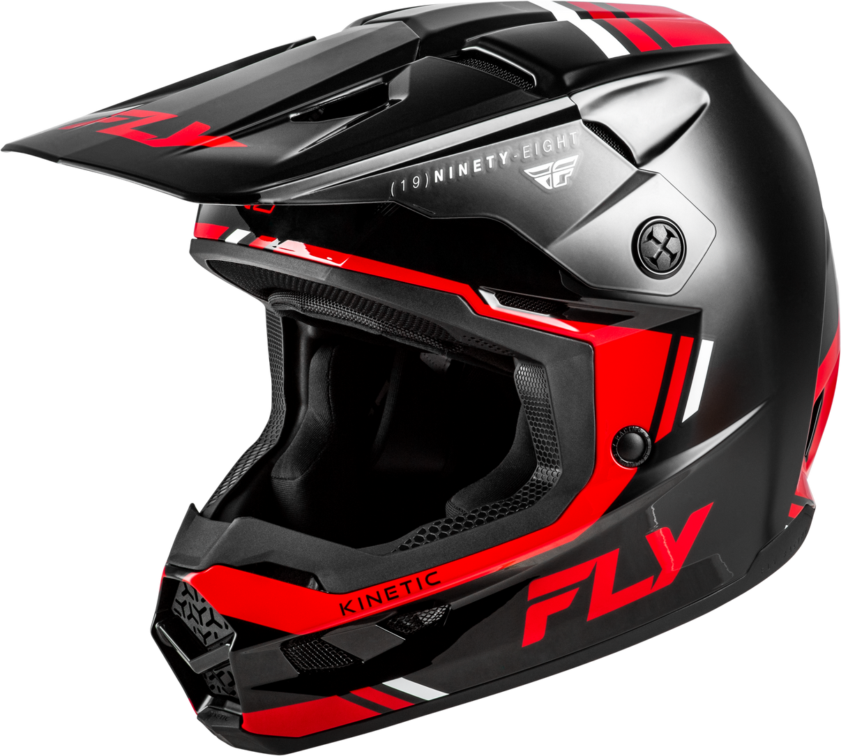 Kinetic Verdict Helmet Black/Red/White 2x