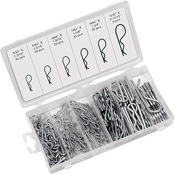 PERFORMANCE TOOL W5210 Pin Assortment - Hitch - 150-Piece Set