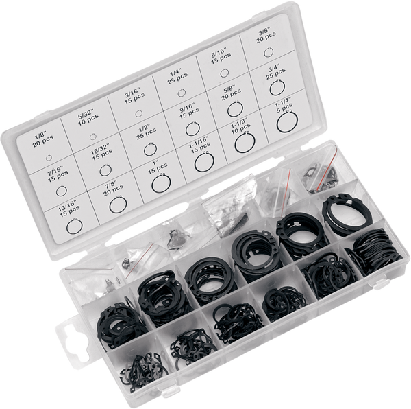 PERFORMANCE TOOL Snap Ring Assortment - 300-Piece W5212