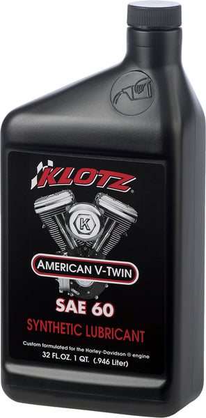 KLOTZ KH-60 Synthetic Lubricant 60W 1qt - High Performance Engine Oil