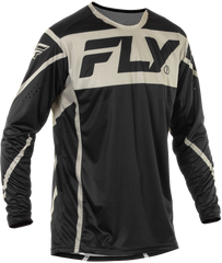 FLY RACING Youth Lite Jersey Black/Grey YXL - Part 378-720YXL