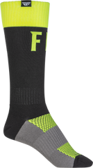 FLY RACING Mx Pro Socks Hi Vis/Black - Part Number 350-0530L