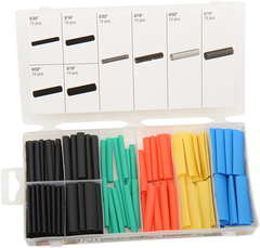 PERFORMANCE TOOL W5233 Heat Shrink Tubing - 120 Piece Set