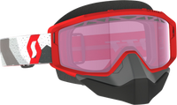 SCOTT Primal Snow Cross Goggle Camo White/Red Rose Tint - Part Number 278606-7434134