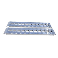 Gen-Y Extreme-Duty 6ft Aluminum Loading Ramps 15in x 72in 5K Capacity Per Ramp - Pair