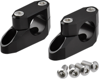 Offset Handlebar Riser Kit 20mm 26mm 22.2/28.6mm Black