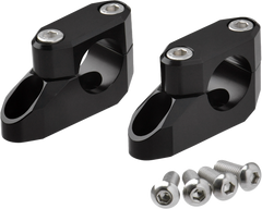 Offset Handlebar Riser Kit 20mm 26mm 22.2/28.6mm Black