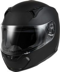 FLY RACING Revolt Solid Helmet ECE Matte Black MD - Part Number 73-8352M