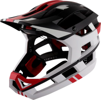 KALI Invader 2.0 Helmet - Limited Edition - Force - White/Red - L-2XL - Part #0221824427