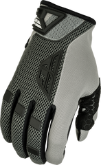 FLY RACING Coolpro Gloves Grey Large - Part Number 476-4025L