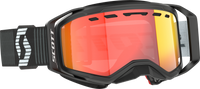SCOTT Prospect 2.0 SMB Goggle - Chrome Black/White with Enhancer Red (Part Number: 421503-1007312)