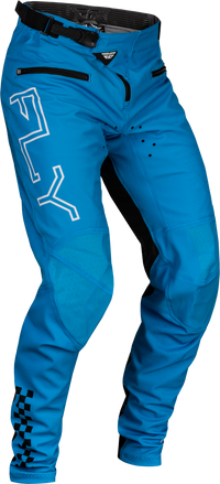 FLY RACING Rayce Bicycle Pants Blue Size 36 - Durable Stretch Technology