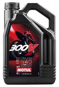 MOTUL 104115 300V 4T Competition Synthetic Oil 5W40 - 4 Liter
