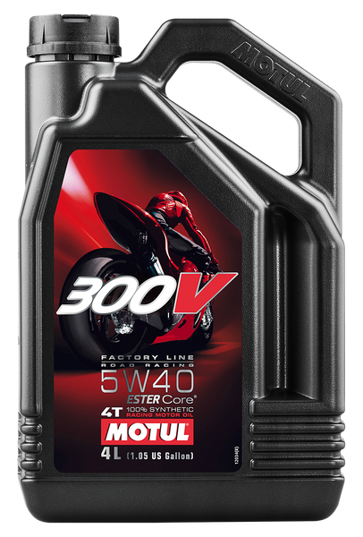 MOTUL 104115 300V 4T Competition Synthetic Oil 5W40 - 4 Liter