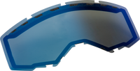 Dual Lens With Vents Adult W/ Sky Blue Mir/Polar Smk Lens
