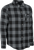 FLY RACING Fly Tek Flannel Black/Grey Medium - Performance Flannel Shirt