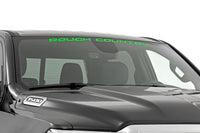 Rough Country | Rough Country Decal | 3.6 Inch x 35 Inch | Kelly Green | 84166KG