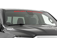 Rough Country | Rough Country Decal | 3.6 Inch x 35 Inch | Red | 84166RD
