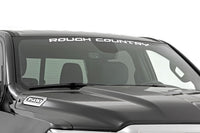 Rough Country | Rough Country Decal | 3.6 Inch x 35 Inch | White | 84166W