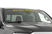 Rough Country | Rough Country Decal | 3.6 Inch x 35 Inch | Yellow | 84166YL
