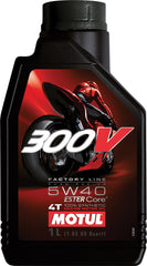 MOTUL 300V 4T Competition Synthetic Oil 5W40 Liter