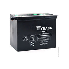 YUASA YUAM22H12TWN Battery - High Performance 12V Conventional