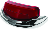 Kuryakyn Tracer Rear Fender Tip Light Chrome Red Lens