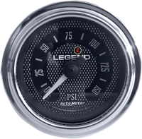 LEGEND SUSPENSION Fairing Mounted LED Backlit PSI Gauges - Diamond Cut 2212-0494